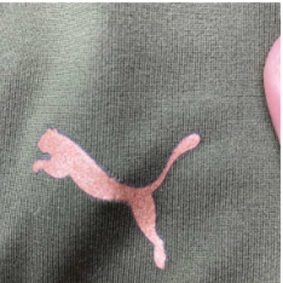 GRN/BLK Puma Warm up Jacket, S  Winter Sale - Picture 3 of 9